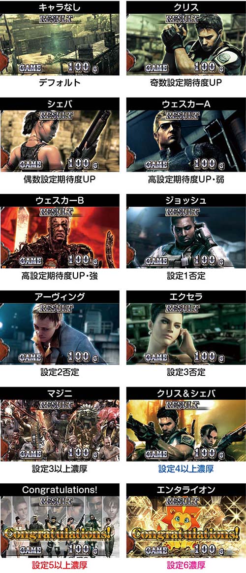 前兆演出画面